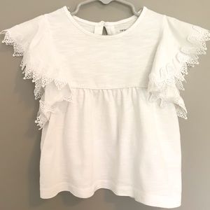 Carter’s | 3T Flutter Sleeve Top